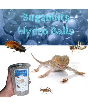 Bugznbits Hydro Balls Bug Gel Alternative for Crickets Cockroaches Locust and other Insects Reptile Feeder insects (900ml Maxi Pack) - Buy Online on GoSupps.com