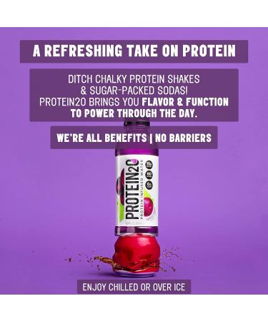 Protein2o 15g Whey Protein Infused Water, Variety Pack, 16.9 oz Bottle (Pack of 12) - Buy Online on GoSupps.com