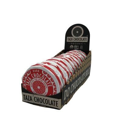 Taza Chocolate Organic Mexicano Disc 50% Dark Chocolate, Cinnamon, 2.7 Ounce (12 Count), Vegan Cinnamon 2.7 Ounce (Pack of 12)