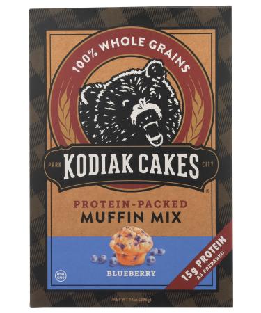 Kodiak Cakes - Muffin aux prot ines et aux bleuets - 14 oz.