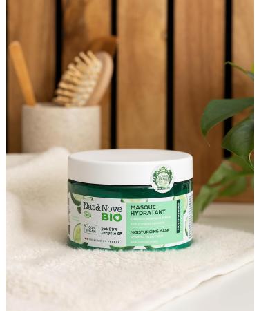 NAT & NOVE Organic 3-in-1 Moisturizing Mask 300 ML - Best International Shipping & Premium Skincare - Buy Online on GoSupps.com