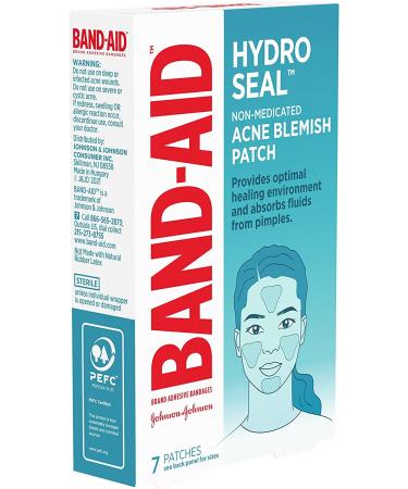 Band-Aid Hydro Seal Acne Patches for Face - Non-Medicated Blemish Patch for Pimples - 7 Patches - Buy Online on GoSupps.com