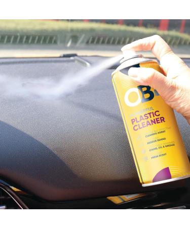 OB41 Powerful Plastic Cleaner. Gently and Effectively Cleans and Degreases Plastic Materials and Surfaces. 400ml 1 count (Pack of 1) OB41 Powerful Plastic Cleaner 400ml - Buy Online on GoSupps.com