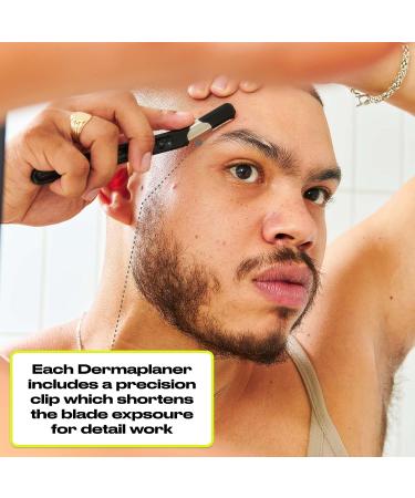 The Leaf Dermaplaner Rose Gold - Plastic-Free Facial Razor & Exfoliating Tool - Buy Online on GoSupps.com