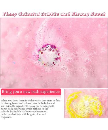 9-Piece Donut Bath Bomb Set with Essential Oils - Perfect for Dry Skin and Ultimate Spa Experience - Ideal for Birthdays, Anniversaries, Valentine's Day and More - Buy Online on GoSupps.com