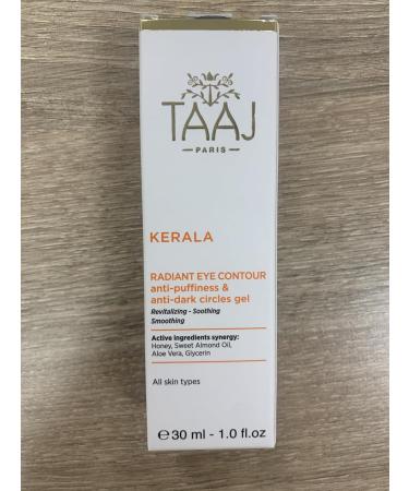 Taaj Radiant Eye Care Gel - Reduce Dark Circles & Swelling | Aloe Vera - 30 ml | Kerala - Buy Online on GoSupps.com