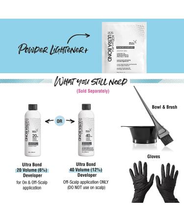 AGEbeautiful Ultra Bond Hair Lightener | Anti-Aging, Strengthens & Protects | Arginine Powder Lightener - 1 Fl Oz - Buy Online on GoSupps.com