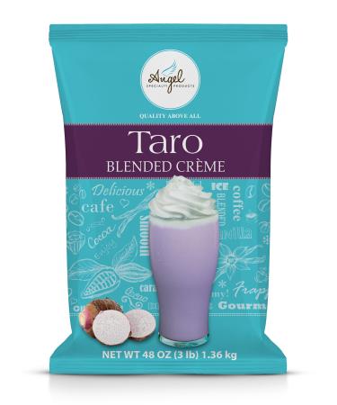 Taro Blended Crme Mix by Angel Specialty Products 3 LB Taro 3 Pound (Pack of 1)