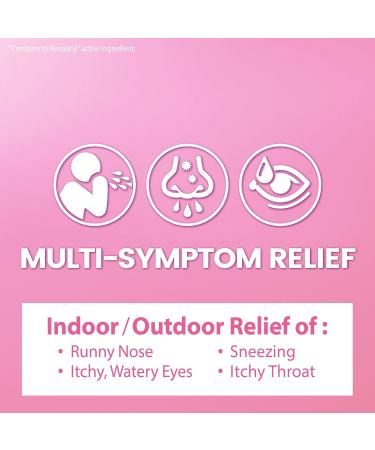 HealthA2Z Allergy Relief | Diphenhydramine 25mg | 24 Packs of 24 Caplets (576 Total) | Value Pack | Antihistamine for Sneezing Runny Nose & Itchy Eyes - Buy Online on GoSupps.com