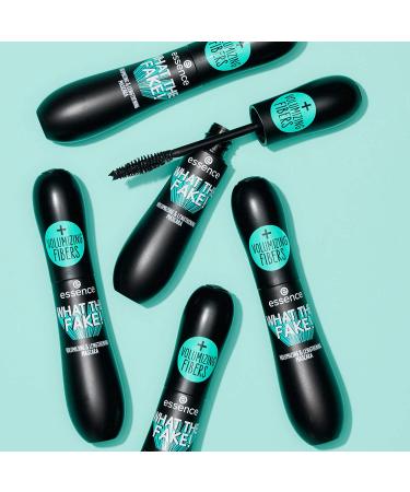 essence What the Fake! Volumizing & Lengthening Fiber Mascara - Paraben & Cruelty Free | 1 Count - Buy Online on GoSupps.com