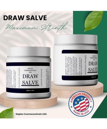 Drawing Salve for Boil Ease Cysts Splinters Burns Poison Ivy Ingrown Hair Fast Draw Ointment (2 oz) 2 Ounce (Pack of 1) - Buy Online on GoSupps.com
