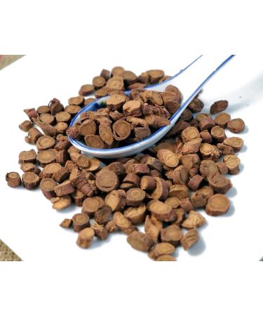 TCM Herbs USA Zhi Gan Cao / Prepared Liquorice Root / Heated Glycyrrhiza Uralensis Fisch Radix (8 oz) 8 Ounce