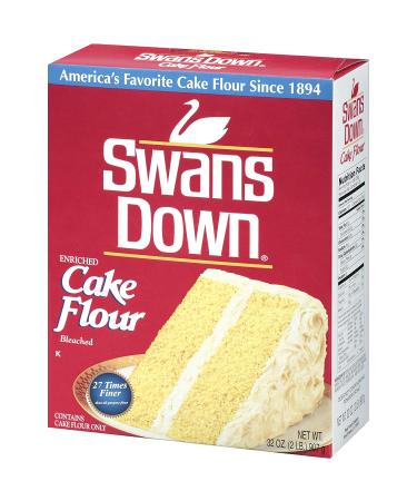 Swans Down Regular Cake Flour 32oz Boxes - Pack of 8 (2 lbs each) - Buy Online on GoSupps.com