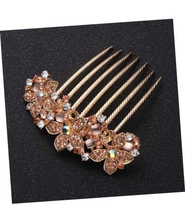 DOITOOL Prom Hair Clips Women Headpiece Rhinestone Headpiece Hair Comb Hair Barrettes for Women Elegant Hair Accessories for Women Hair Teasing Comb Hair Insert Comb Grace Hair Piece Bride - Buy Online on GoSupps.com