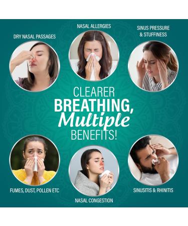 GuruNanda Sinus Rinse Bottle & Saline Premixed Packets 120ct - All Natural Sinus Rinse Packets to Help with Allergies & Congestion Relief 0.08oz Each 120 Count (with Sinus Rinse Bottle) - Buy Online on GoSupps.com