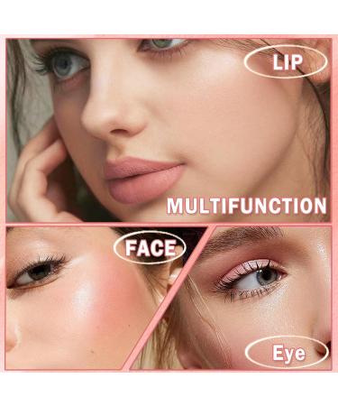 AWCCXMYM 3Pcs Matte Nude Lipstick Set - Long Lasting Waterproof Velvet Lip Stain for Women - Buy Online on GoSupps.com