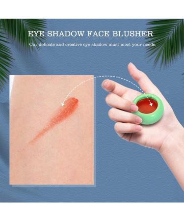 SUBOFAN ABOOFAN 2Pcs Lipstick Blush Eyeshadow Vintage Blusher Moisturizing Lipstick Eyeshadow Cheek Blusher Multifunctional Blusher Creative Blusher Eyeshadow Eye Shadow Face - Buy Online on GoSupps.com