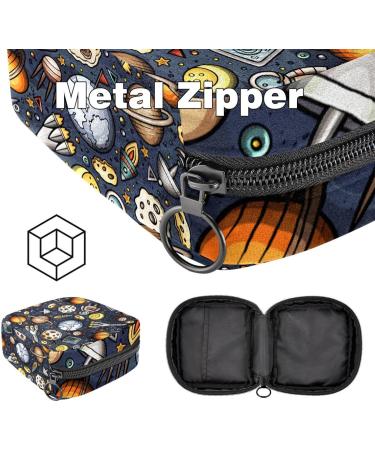 Funny & Cute Storage Bags for Women's Bandages | Portable Menstrual Pads & Tampons | Space & Planet Designs - Buy Online on GoSupps.com