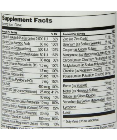 21st Century Sentry Senior 265 Tablets (Pack of 2) - Buy Online on GoSupps.com