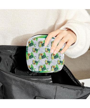 Buy Women's Bonds Storage Pockets Stillpad Keeper - Avocado Pattern Portable Period Kit Bag for Women & Girls - Buy Online on GoSupps.com