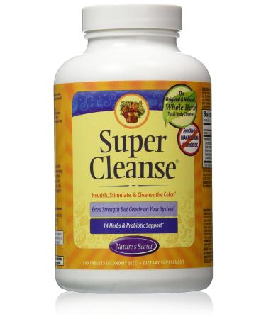 Nature's Secret Super Cleanse 200 Tablets