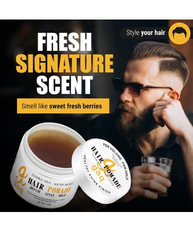 Buy Gaq Hair Pomade - Strong Hold Flake Free & Fresh Scent | International Shipping - Buy Online on GoSupps.com