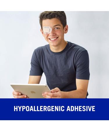 Nexcare Opticlude Orthoptic Eye Patch 1537 - Junior Size 20 Pack 2.44" x 1.81" - Ideal for Kids | International Shipping Available - Buy Online on GoSupps.com