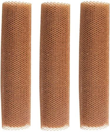 African Bath Sponge Long Mesh Bath Sponge - Nylon Mesh African Mesh Cloth Shower Net Scrubber | 3 Pieces Elastic Bath Sponges for Dead Skin Removal Daily Use Coffee - Buy Online on GoSupps.com