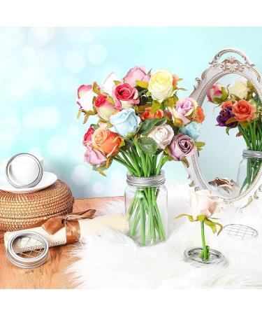 Insert de couvercle en m tal argent pour pot de fleurs - Organiseur de fleurs - Couleur argent e Lot de 8. - Buy Online on GoSupps.com