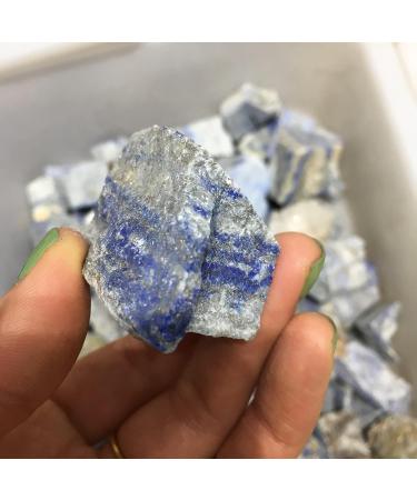 JEWIZJST 100g Natural Rough Lapis Lazuli Crystal Gemstone StoneStone Hot NaturalReiki Decoration Crystal Specimen - Buy Online on GoSupps.com