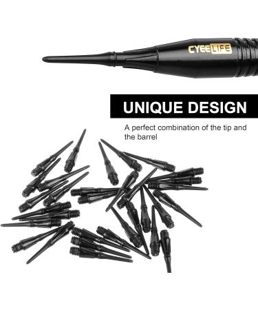 CyeeLife 18g Soft Tip Darts Set with Carry Case and 30 Extra Points - Professional Black Plastic Darts - Buy Online on GoSupps.com