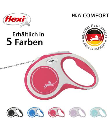 Buy Flexi Dog Leash - Extendable Soft Handle 3/5/8m 20kg Capacity Red Small - International Shipping - Buy Online on GoSupps.com