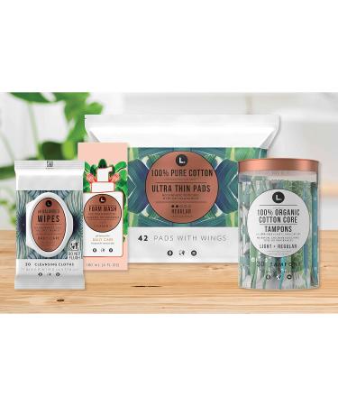 This is L. Organic Cotton Tampons DuoPack Light/Regular Absorbency 30 Count Light/Regular 42 Count - Buy Online on GoSupps.com