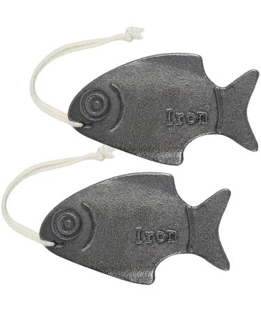 Iron Fish 2 Pack Natural Sources of Iron to Reduce The Risk of Deficiency Safe and Effective Cooking Tool No Side Effects