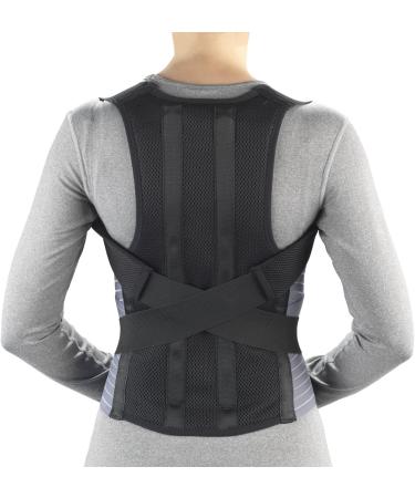 Buy Medical Posture Brace with Rigid Stays - Spinal Curve Back Lumbar & Neck Support | X-Large - International Shipping - Buy Online on GoSupps.com