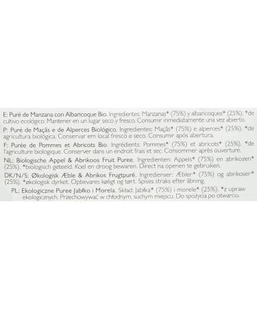 Clearspring Organic Apple and Apricot Compote 2 x 100g - Buy Online on GoSupps.com