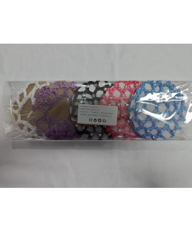Premium Hair Nets for Perfect Hairstyles | 5-Piece Set | Bun & Ballet Styles with Rhinestones - Buy Online on GoSupps.com