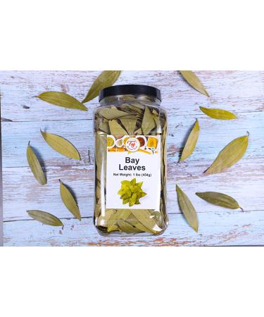 Taj Indian Bay Leaves (Tej Patta) - 16oz Jar - Authentic and Fresh - Buy Online on GoSupps.com
