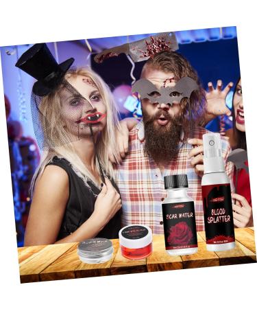 Shop Minkissy 5 Sets Scar Wax & Fake Blood - Premium Halloween Makeup & Props | Realistic Blood Gel for Parties & Decorations - Buy Online on GoSupps.com