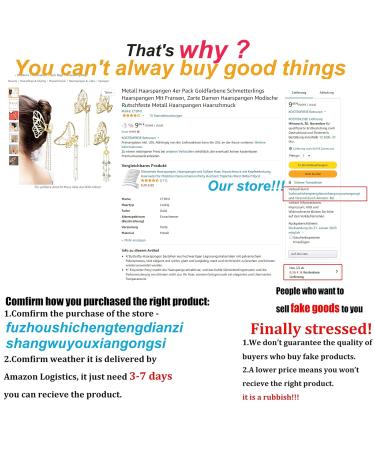 Shop Stylish Metal Hair Clips - 4-Pack Gold Butterfly Design | Fashionable & Slipproof Hair Jewelry - Buy Online on GoSupps.com