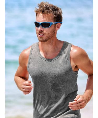 Polarized Sports Sunglasses for Men - 9 Pairs | Driving, Running & Tactical Shades - Buy Online on GoSupps.com
