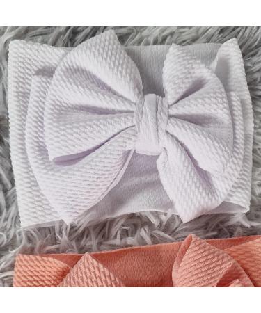 ROYAL ICON Baby Headbands for Girls - Soft & Comfortable Baby Bows (Pattern 9) - Buy Online on GoSupps.com