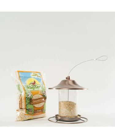 Wagner's 18542 Cracked Corn Wild Bird Food - 10 lb Bag | High-Quality Wild Bird Feed - Buy Online on GoSupps.com