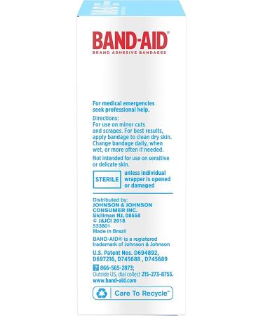 Band-Aid Waterproof Tough Adhesive Bandages - 20 Count, All One Size - Buy Online on GoSupps.com
