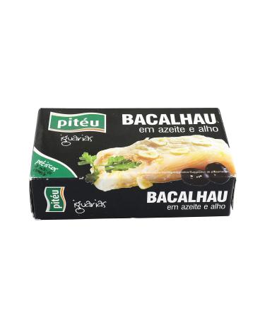 Delicious Portuguese Tinned Codfish in Olive Oil and Garlic 120g - Buy Online on GoSupps.com
