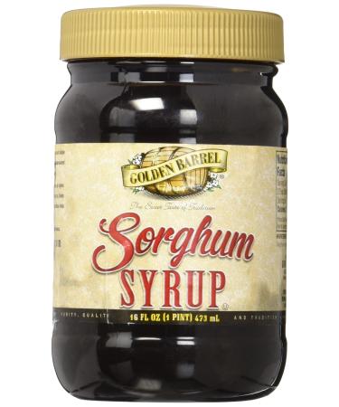 Golden Barrel Sorghum Syrup, 16 Ounce 16 Fl Oz (Pack of 1)