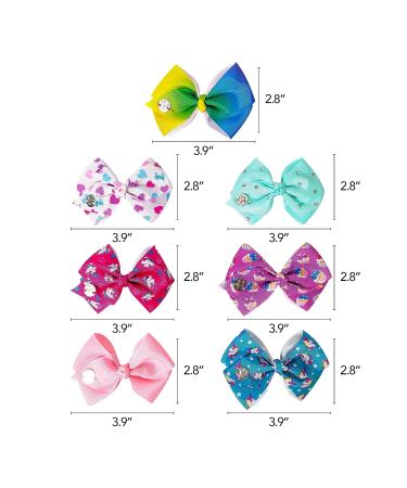 JoJo Siwa Days of the Week 7 Hair Bows Series 2 - 1 Pack | Trendy Kids Hair Accessories - Buy Online on GoSupps.com