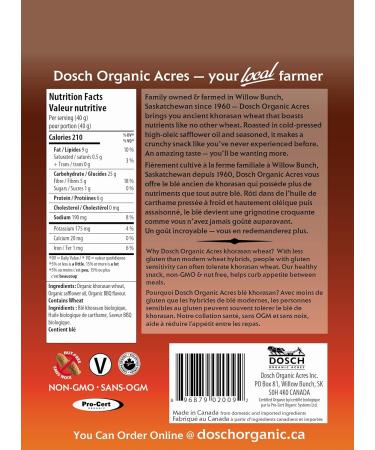 Wheat Crunch (Variety Pack Organic Vegan Nut Free Snack 160g Pkg of 16) Variety Pack 160 g (Pack of 14) - Buy Online on GoSupps.com