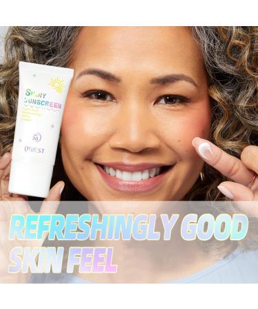 Shimmer Face Primer with SPF 30 | Hydrating Sunscreen & Highlighting Glitter | Oil-Control & Non-Greasy Protection - Buy Online on GoSupps.com