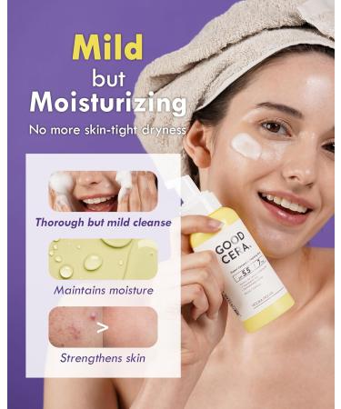 Buy Holika Holika Good Cera Super Ceramide Foaming Wash 60ml Best International Shipping | Organic Skin Care - Buy Online on GoSupps.com
